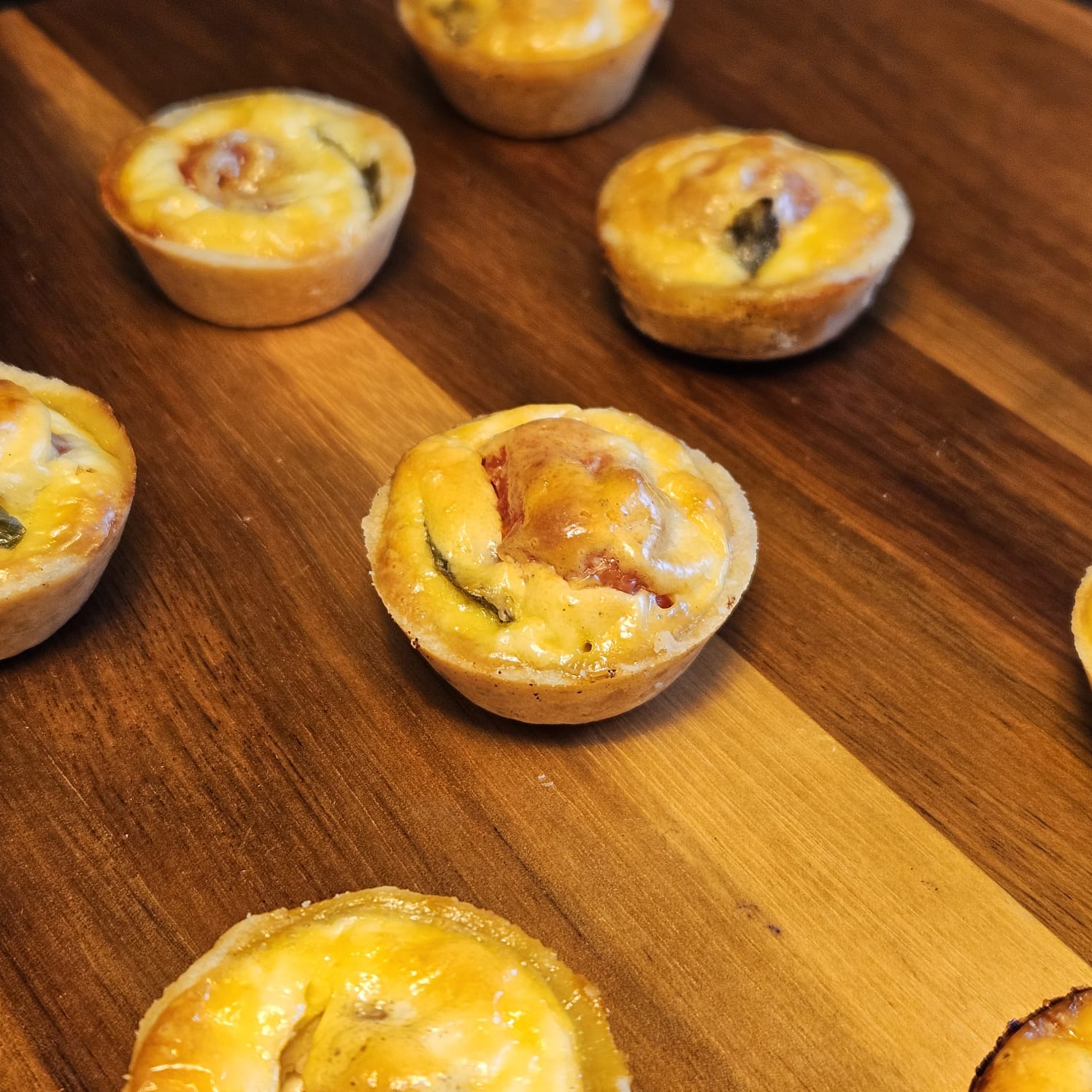 Mini Quiche de Marguerita