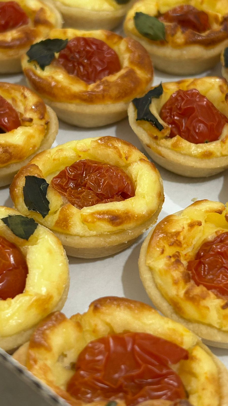 Mini Quiche de Marguerita